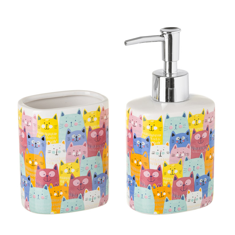 Roomie Kidz 2-tlg. Badezimmerzubehör-Set Presque | Wayfair.de